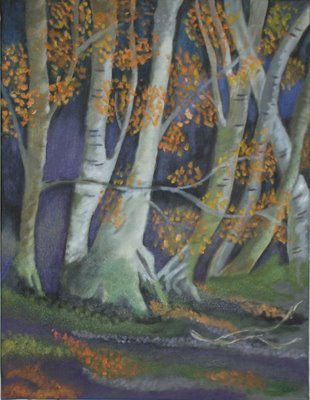 EL BOSQUE ANIMADO Oil Canvas Landscaping