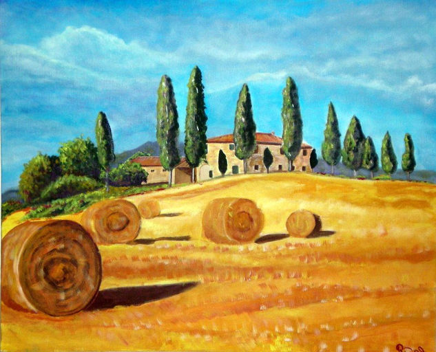 Toscana Acrylic Canvas Landscaping