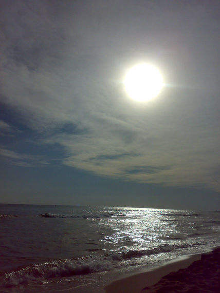 Jugando con el sol