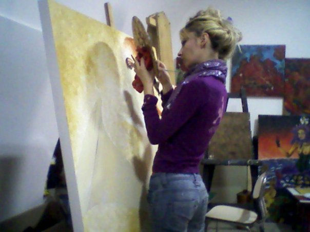 pintando