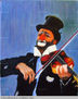 Payaso con violin