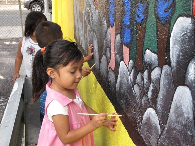 OF THE IMMIGRANTS MURAL: Y YO YA ESTABA! I WAS ALREADY HERE! 9 