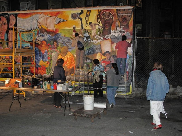 OF THE IMMIGRANTS MURAL BRONX : Y YO YA ESTABA! I WAS ALREADY HERE!32