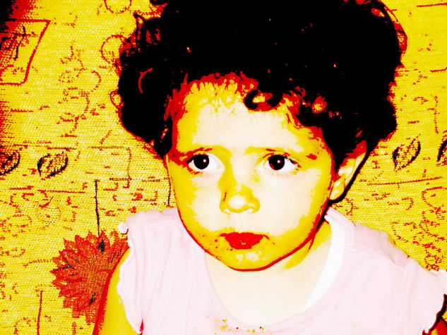 Mahsa Retrato Color (Digital)