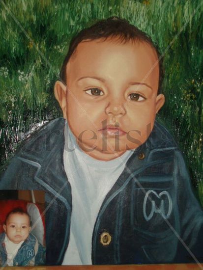 Antoñito(Murcianico junior) Oil Canvas Portrait