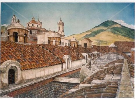 Estampa de Potosí