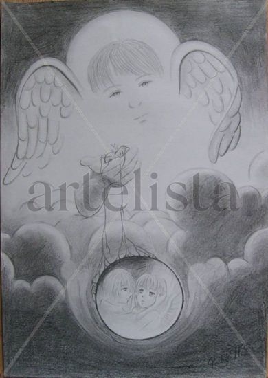 UN ANGEL Charcoal