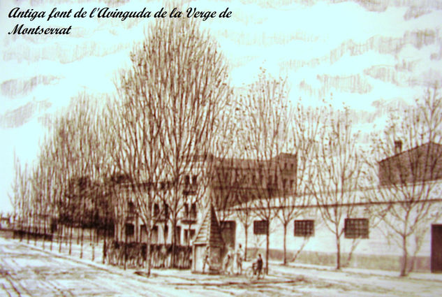 6. Antiga font de l'Avinguda de la Verge de Monterrat 