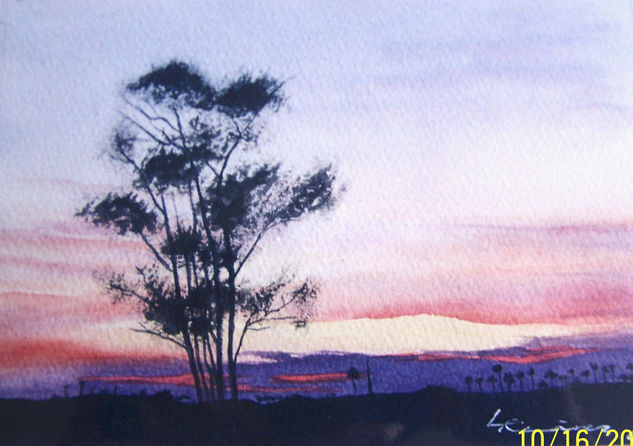 paisaje vallecaucano Watercolour Paper Landscaping