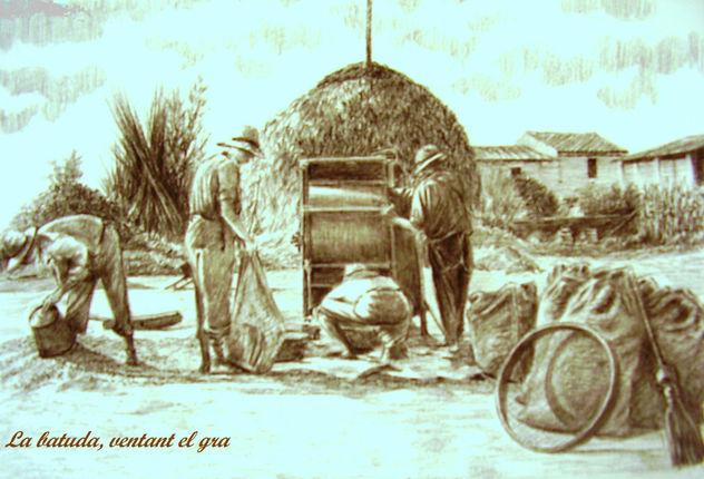 19. La batuda, ventant el gra