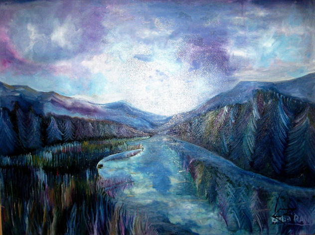aveces imagino con el violeta