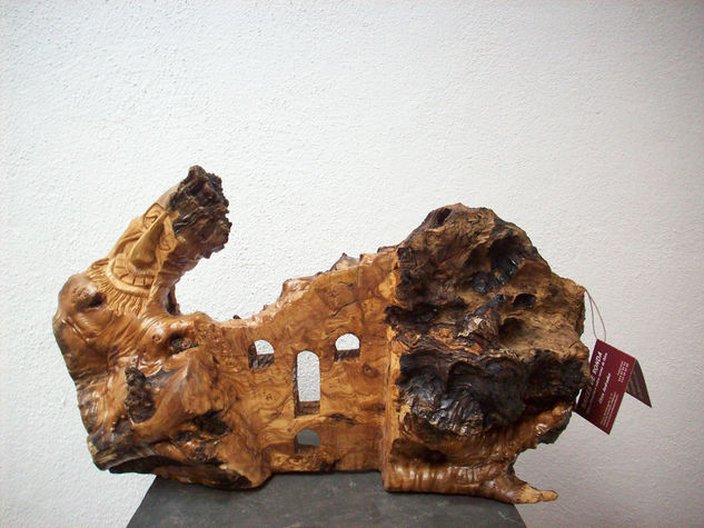 Puente nuevo10. Wood Figurative