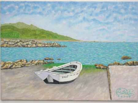 Gamela  Emilia--------vendida Oil Canvas Marine Painting