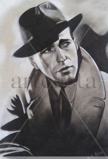 Humphrey Bogart Lápiz (Negro) Otros Paisaje