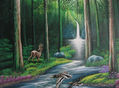 la quietud del bosque
