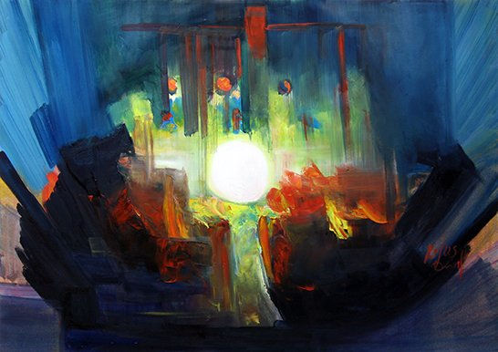 Obra del Maestro Rojas Angel