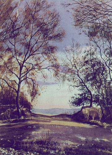 Pathway Watercolour