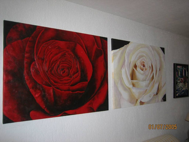 Las Dos Rosas, Roja y Blanca 