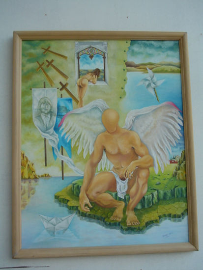 ANGEL Oil Canvas