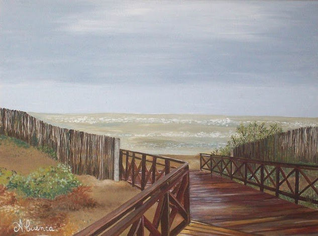 ENTRADA AL MAR Oil Canvas Landscaping