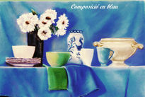 14. Composició en blau