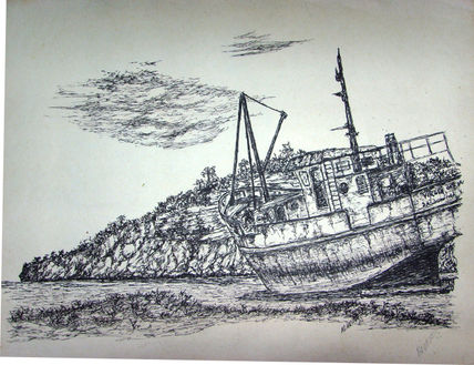 Barco varado