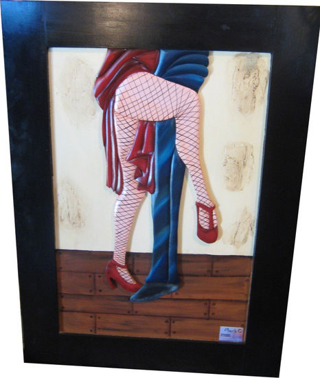 TANGO Acrylic Panel Figure Painting