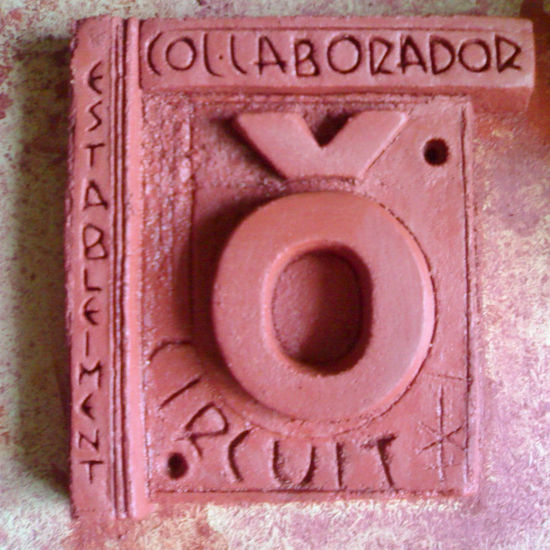 Placa LaNomada Pottery Figurative