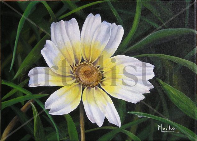 Flor Oil Canvas Landscaping