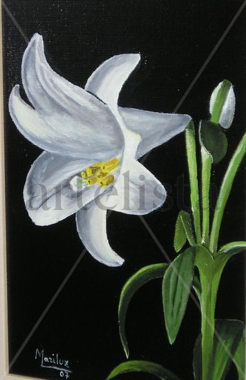 Flor Oil Canvas Landscaping