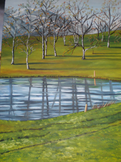 ocidente de asturias Oil Panel Landscaping