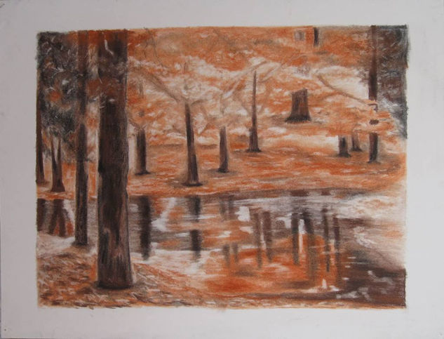 Bosque Pastel Paper Landscaping