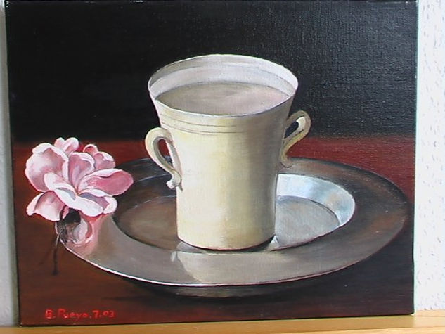 taza de Zurbaran Oil Canvas Still Life Paintings