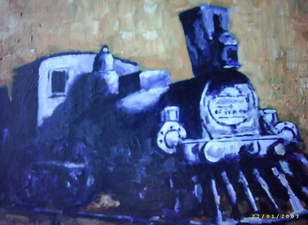 Tren_1 Acrylic Canvas