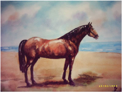 CABALLO:::ACUARELA Watercolour Paper Landscaping