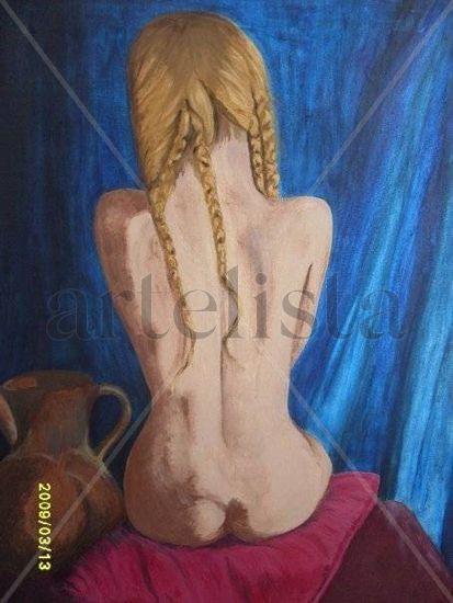 íntimo momento Oil Canvas Nude Paintings