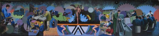 MURAL SENA 45 AÑOS
