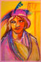 Purple hat girl