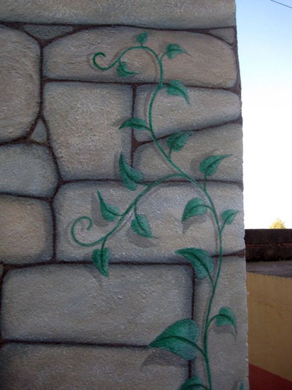 Mural "rústico" 9 Acrylic Others Landscaping