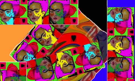 "Serie 20 metamorfosis de Frida, y màs de Frida"-Arte digital