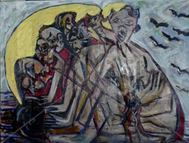 De la serie "Los Jubilados" Oil Canvas Others