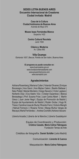 LETRA Buenos Aires 19 