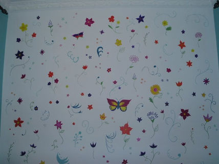 Estampado pared