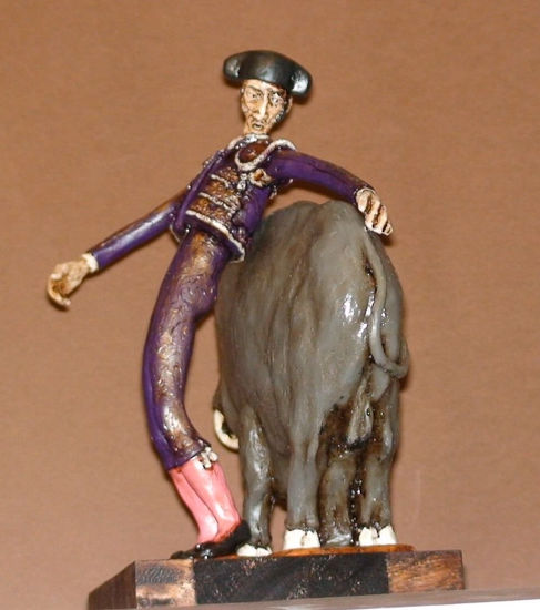 torero recortando Otros Figurativa