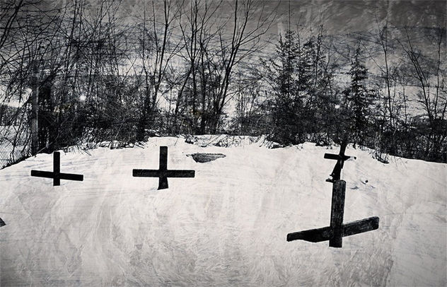 white darkness silence loneliness