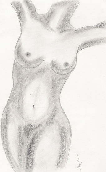 Desnudo seco. 