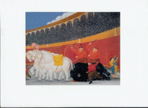 Matador de Toros Oil Canvas