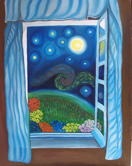 Ventana Dali y VG Oil Canvas Landscaping