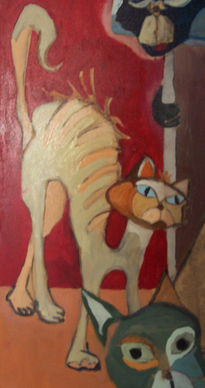 Gato barcino (Detalle)