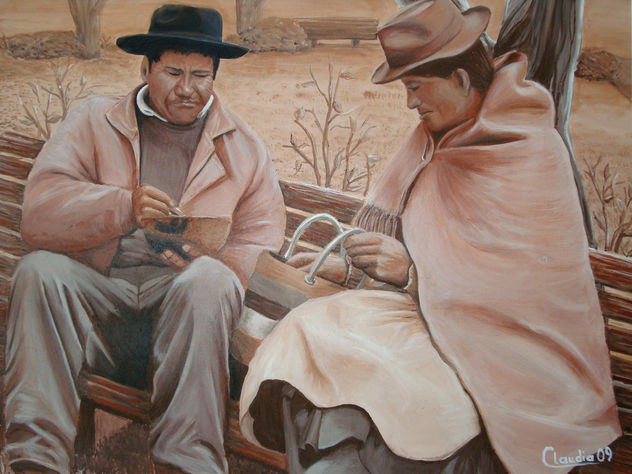 ALMUERZO EN LA PLAZA (SERIE TIERRAS)